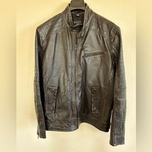 INC Genuine LeatherJacket for men, size L.